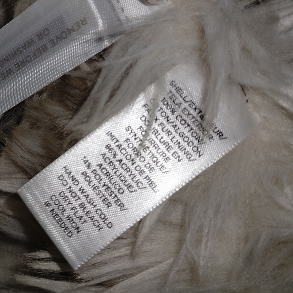 Loft faux fur and sequin infinity circle scarf neck warmer NEW - Picture 9 of 9